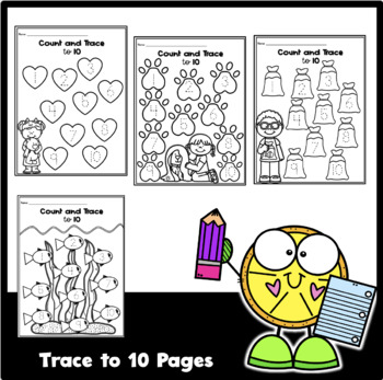 count and trace numbers number formation numbers 1 10 pre k or k