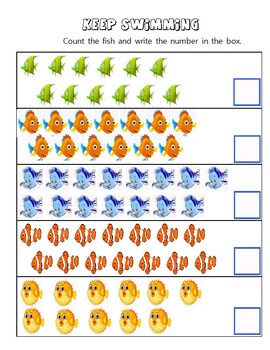 Count and Write the Number by Namhee Beck | Teachers Pay Teachers