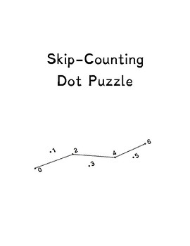 Preview of Count by Two Dot-to-dot Star