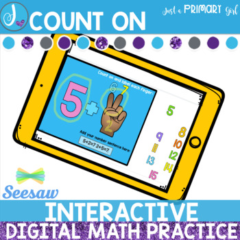 Preview of Count on Strategy for Math Seesaw™ | Distance Learning