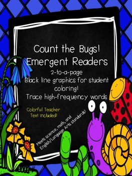Preview of Count the Bugs Emergent Student & Teacher Texts