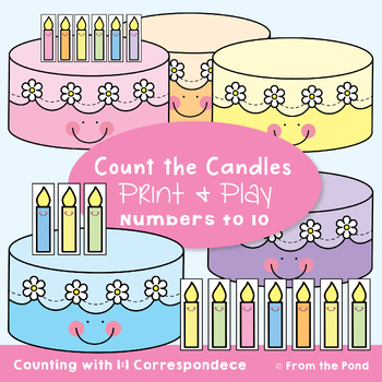 Preview of Counting and Cardinality Game Count the Candles