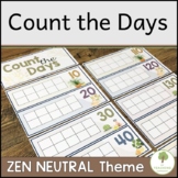 Count the Days Charts in a ZEN NEUTRAL Theme