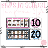 Count the Days in School: Ten Frame Style