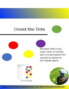 Preview of Count the Dots-Math