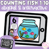 Digital Counting to 10 - Fish | SeeSaw | PowerPoint | Goog