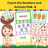 Spring Count the Animals - Fun animal Counting -  Count An