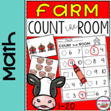 Count the Room FARM Math Center - Numbers 1 to 20