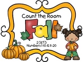 Count the Room - Fall / Autumn {K.CC.A.3 & K.NBT.A.1}