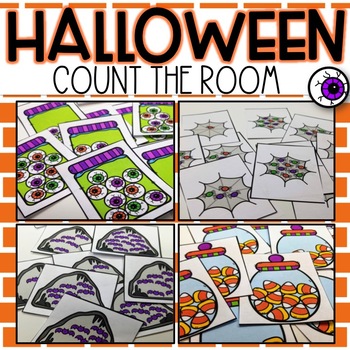 Preview of Count the Room Halloween Activity for Kindergarten
