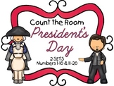 Count the Room - President's Day {K.CC.A.3 & K.NBT.A.1}