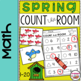 Count the Room SPRING Math Center - Numbers 1 to 20