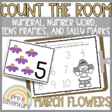 Count the Room Spring Flowers | Number Recognition 1-10