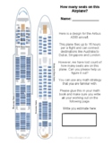 Count the Seats - Airplane Math Challenge