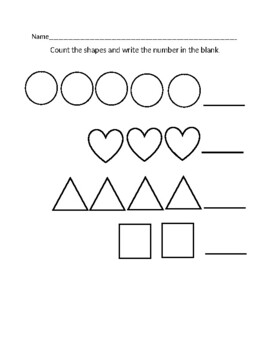 Preview of Count the Shapes!