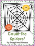 Count the Spiders! A Halloween Math Game Freebie