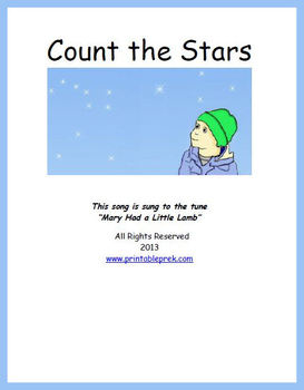 Preview of Count the Stars Songbook and Activities