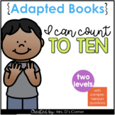 Count to 10 Adapted Book | Printable + Digital Counting Ad