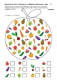 Count to 10 - Fruits and Veggies - Fun counting, addition,
