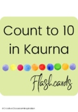 Count to 10 in Kaurna flashcards/matching game - PRINTABLE