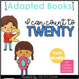 Count to 20 Adapted Book | Printable + Digital Counting Ad
