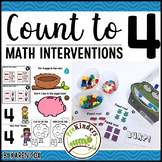 Count to 4 : Math Interventions | Pre-K