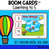 Count to 5 Boom Cards™ Freebie