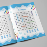 Numbers: Count to Ten Word - Sea Themed Word Search Activi