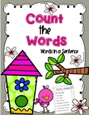 Count words in a Sentence - Sentence Segmentation