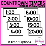 Countdown Timers - 1 Minute to 20 Minutes