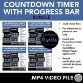 Countdown Timers Bundle - .mp4 Video Files for PowerPoint