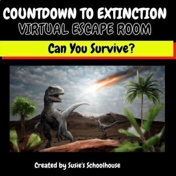 Preview of Countdown To Extinction: Virtual Escape Room Activity