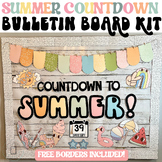 Countdown To Summer Bulletin Board Kit- Retro Groovy Theme