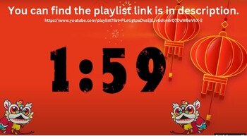 Preview of Countdown timer with music Chinese New Year Theme