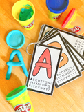 Alphabet PLAYdough Cards
