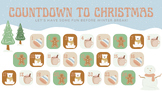 Countdown to Christmas Digital Activity *EDITABLE BY CANVA