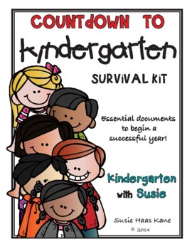 Preview of Countdown to Kindergarten Survival Kit