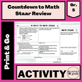 Countdown to Math Staar Review