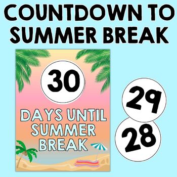 Countdown to summer break