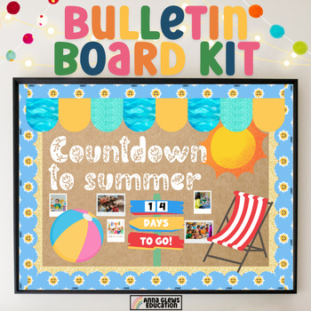 Preview of Countdown to Summer Bulletin Board End of Year Classroom Decor Ideas