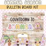 Countdown to Summer Bulletin Board Kit, Groovy Retro Summe
