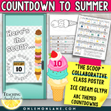 End of Year Countdown to Summer Break Days of School Left 