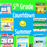 End of Year Countdown to Summer Last Week of School Activi