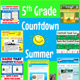 End of Year Last Week of School Activities 5th Grade