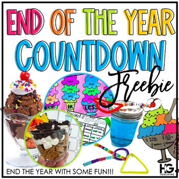 Preview of Countdown to Summer FREEBIE End of the Year Activities | Last Weeks of School