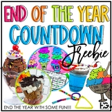 Countdown to Summer FREEBIE End of the Year Activities | L