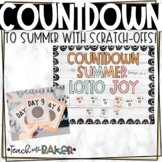 Countdown to Summer scratch off - editable