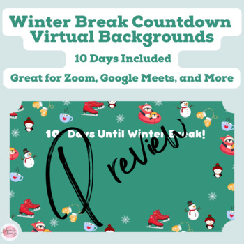 Preview of Countdown to Winter Break: Virtual Backgrounds Winter Edition