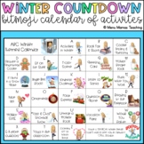 Countdown to Winter Vacation: Bitmoji Calendar of Activities