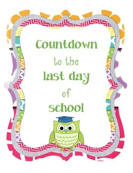 Countdown to the Last Day by Kaitlyn Kuhns | TPT